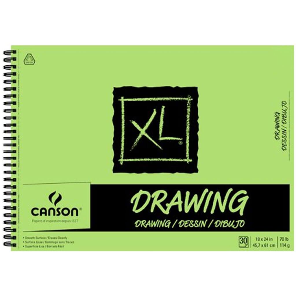 Canson XL Drawing Pad 18in x 24in