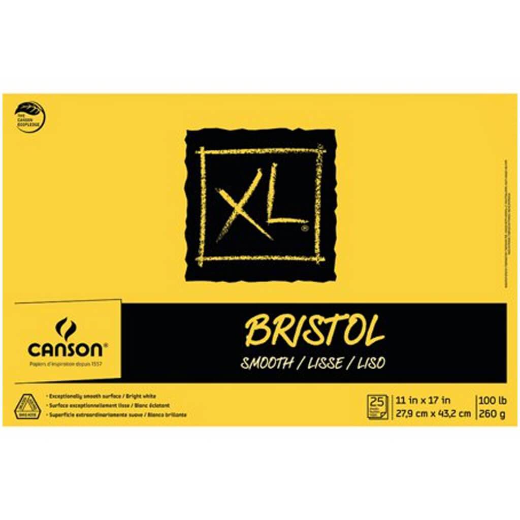 Canson XL Bristol Pads Smooth 11in x 17in