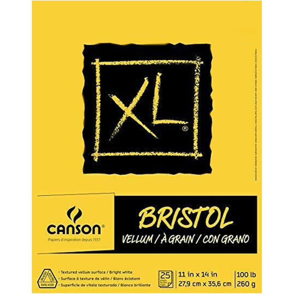 XL Bristol Pads Vellum 11in x 14in