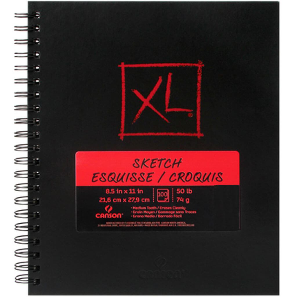 Canson XL Hardcover Sketch Pad 8.5in x 11in