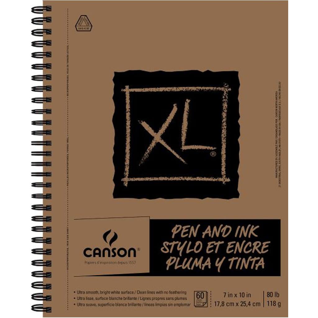 Canson XL Pen and Ink Pad 10in x 7in 60 Sheets