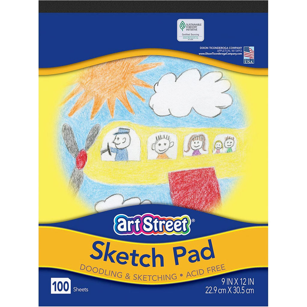 Sketch Pad 100ct 9in x 12in