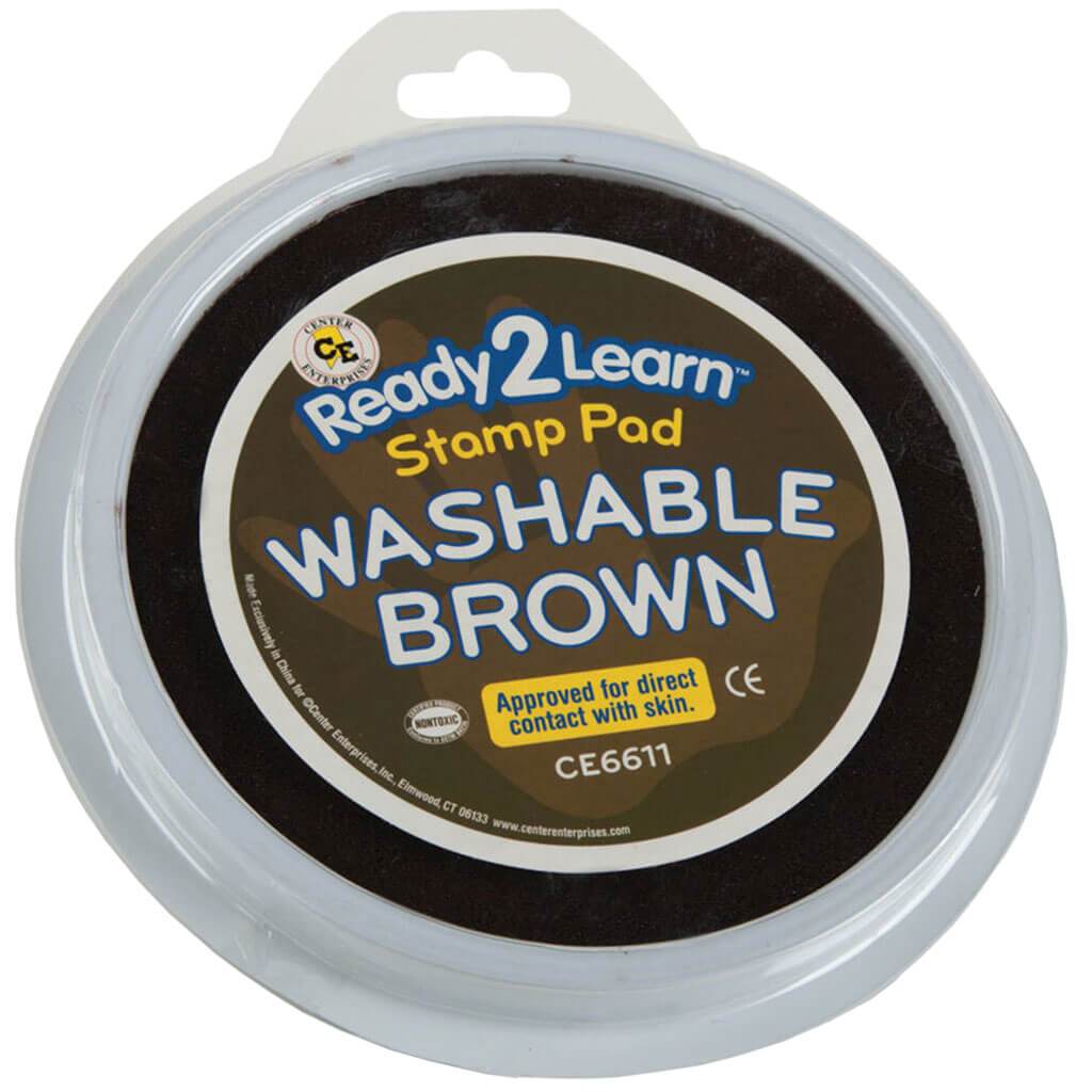 Circular Brown Washable Pad