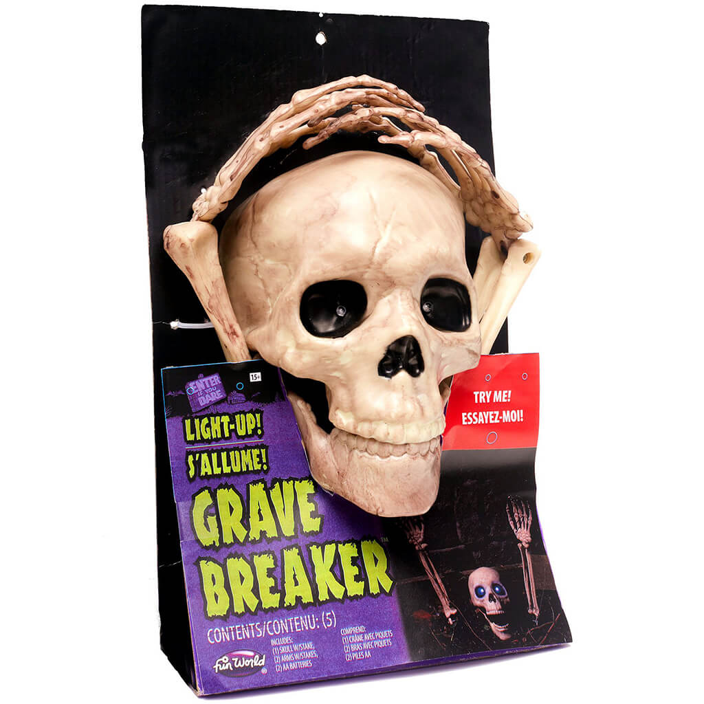 Light Up Skeleton Grave Breaker