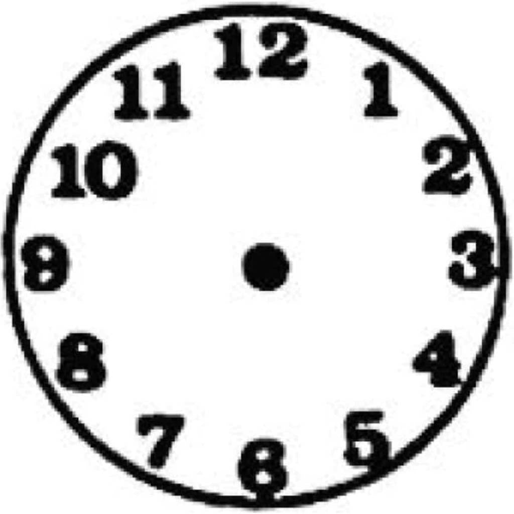 JUMBO CLOCK STAMP 