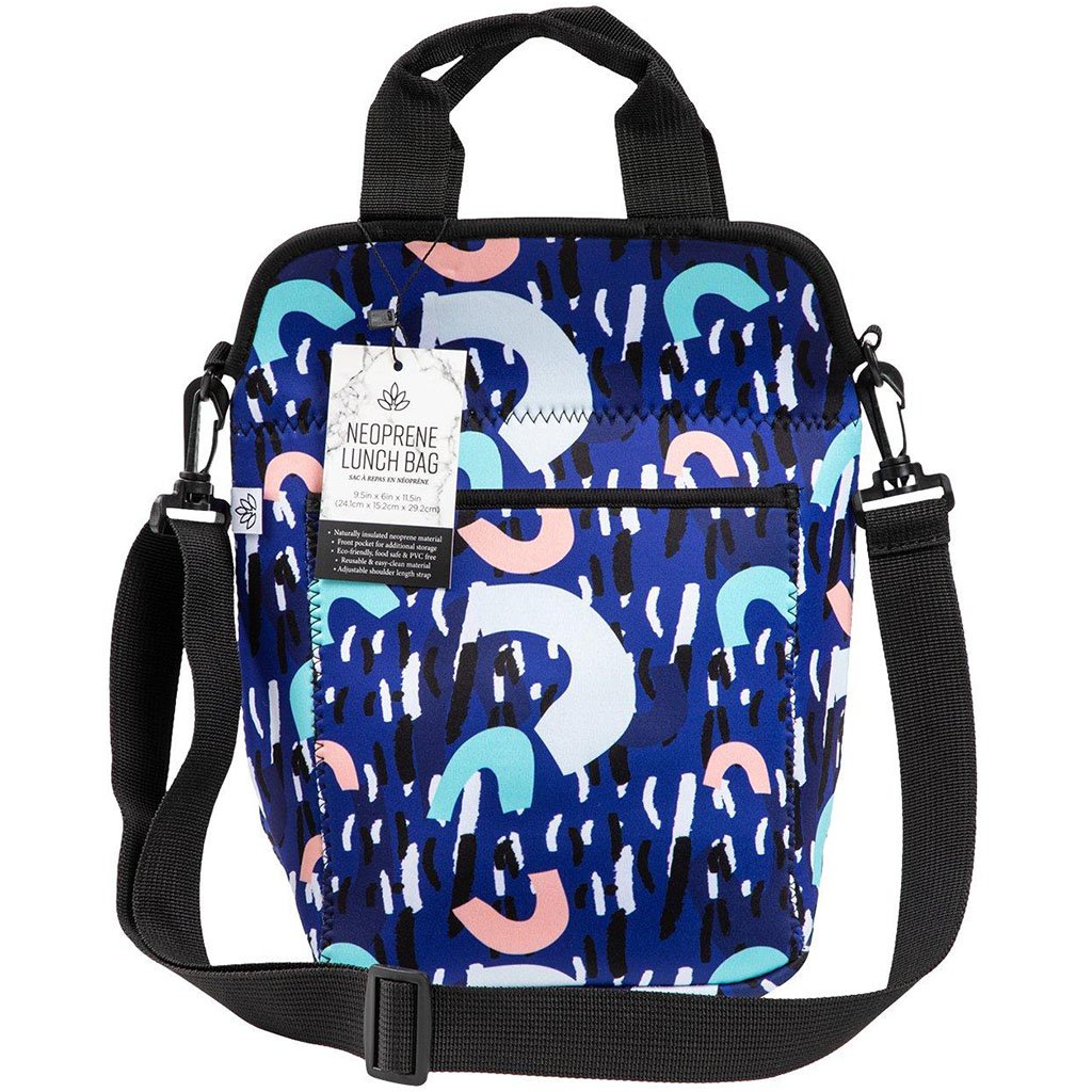 Neoprene Messenger Medium Abstract