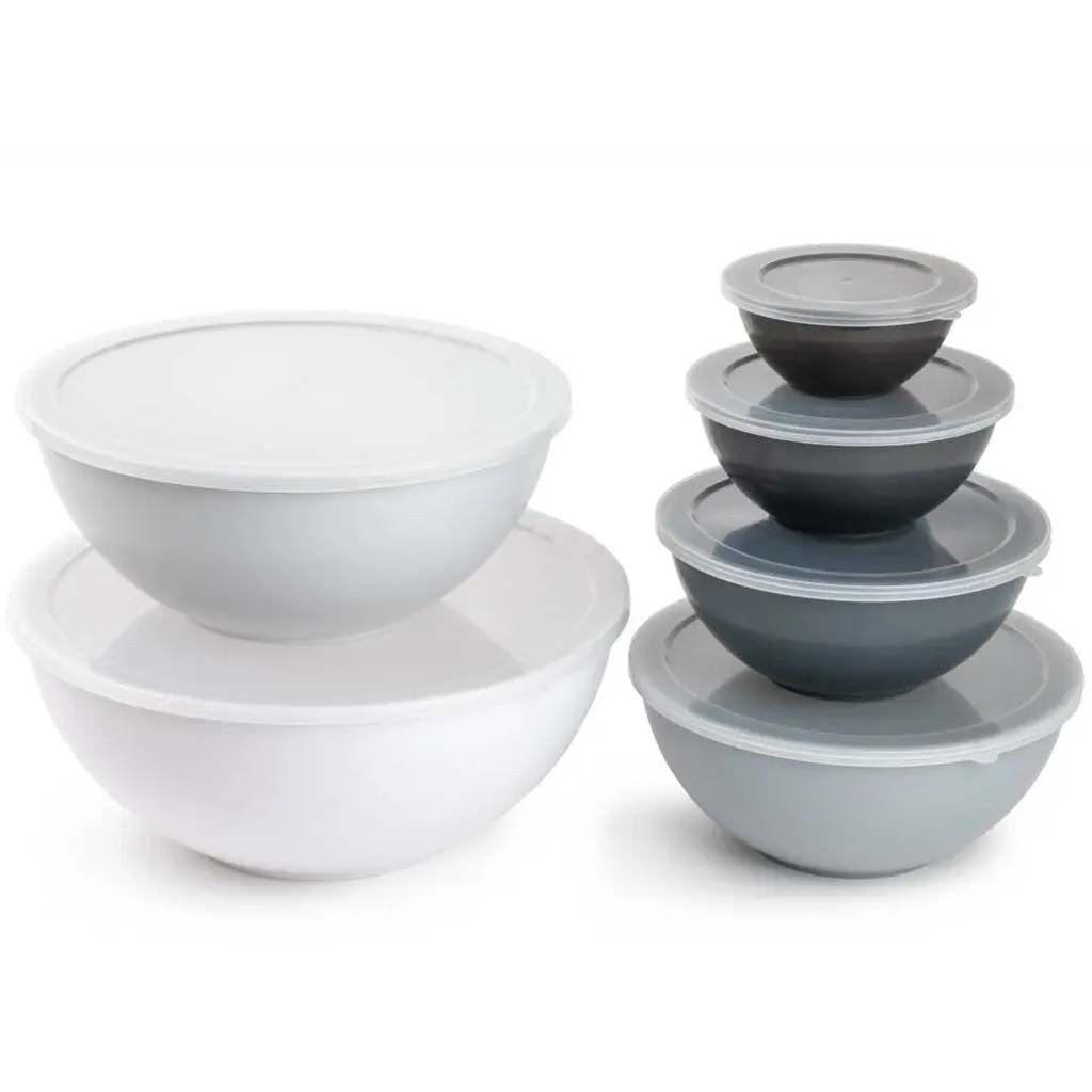 Mixing Bowl Set With Lids, 12pc