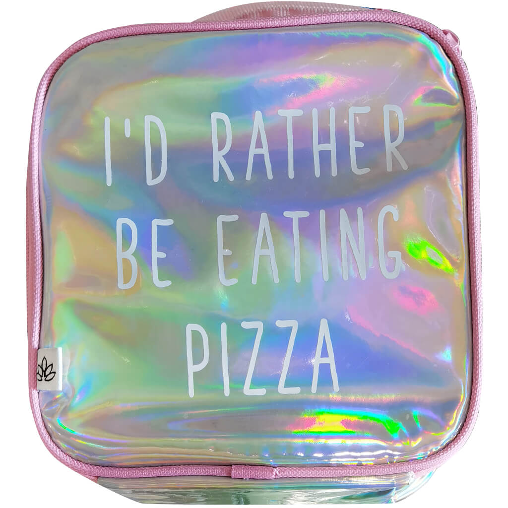 Iridescent Lunch Bag - I&#39;d Rather Be Eating