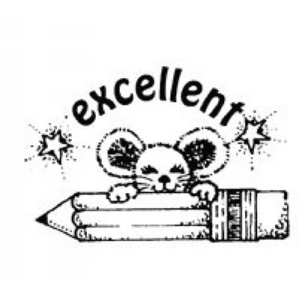 STAMP JUMBO TEACHER EXCELLENT 