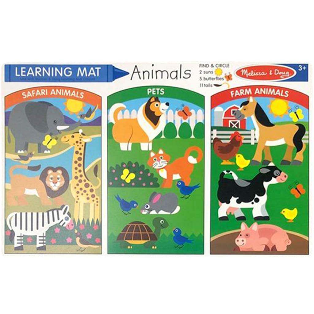 Learning Mat Animals