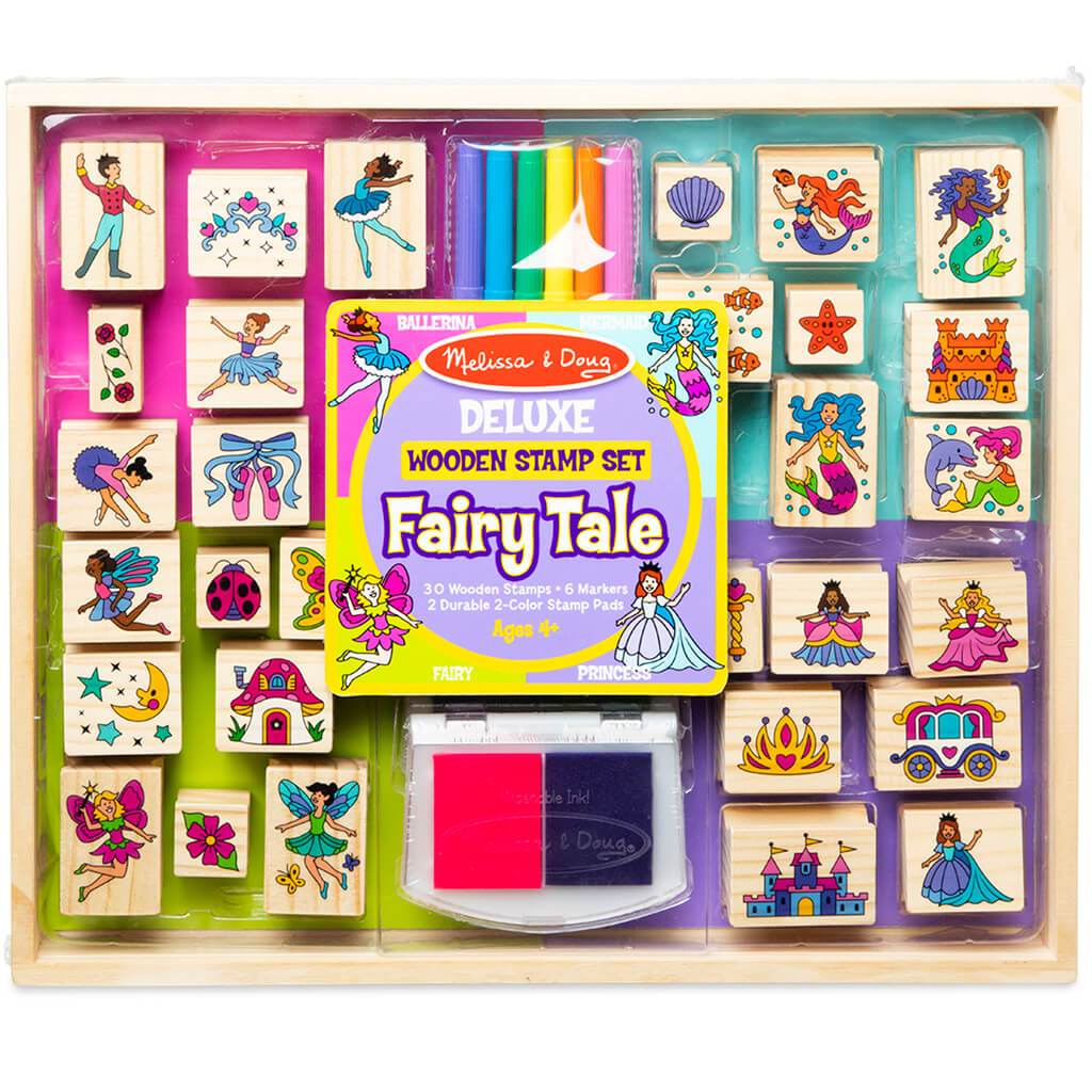 Deluxe Wooden Stamp Set Fairy Tale