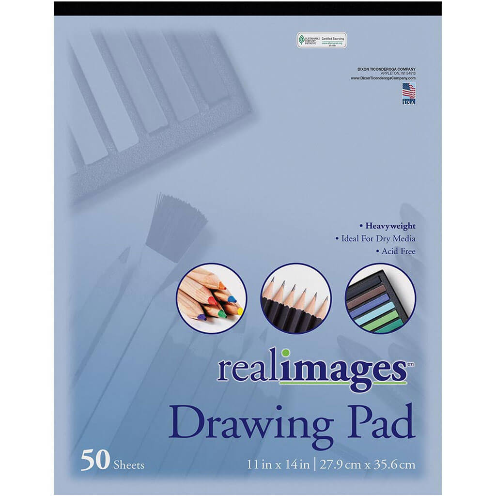 Drawing Pad Real Images 11in x 14in