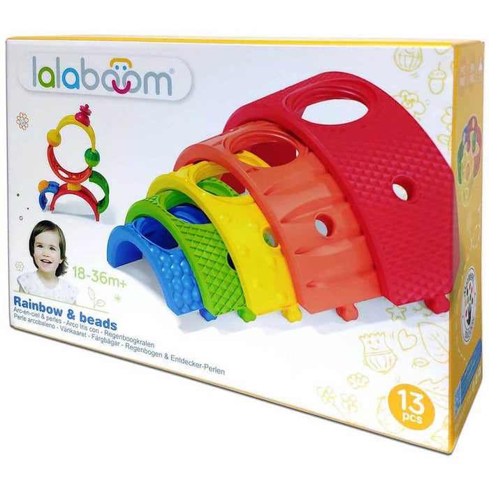 5 Arches Rainbow & Beads 13pcs