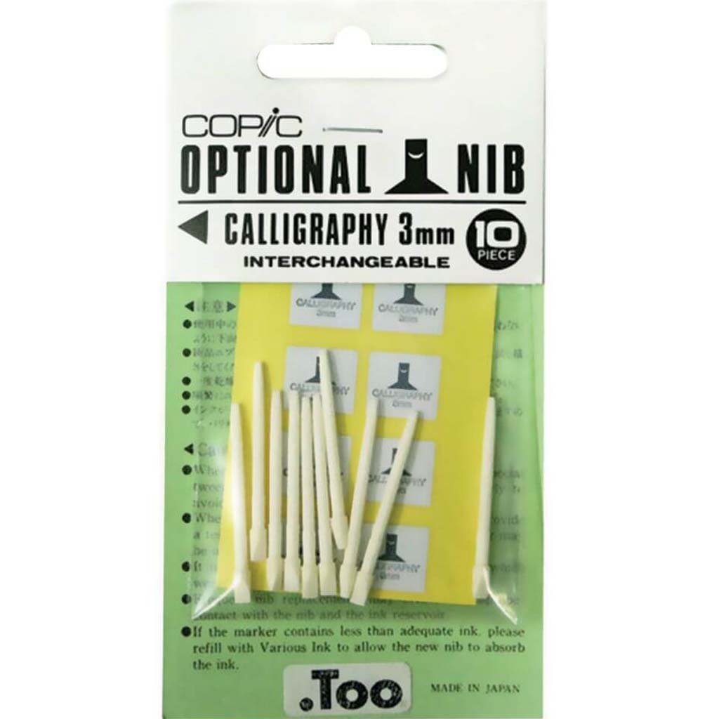 Original Calligraphy 3mm Nibs 10pk