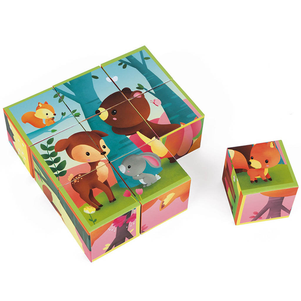 Kubkid Forest Animals 9 Blocks