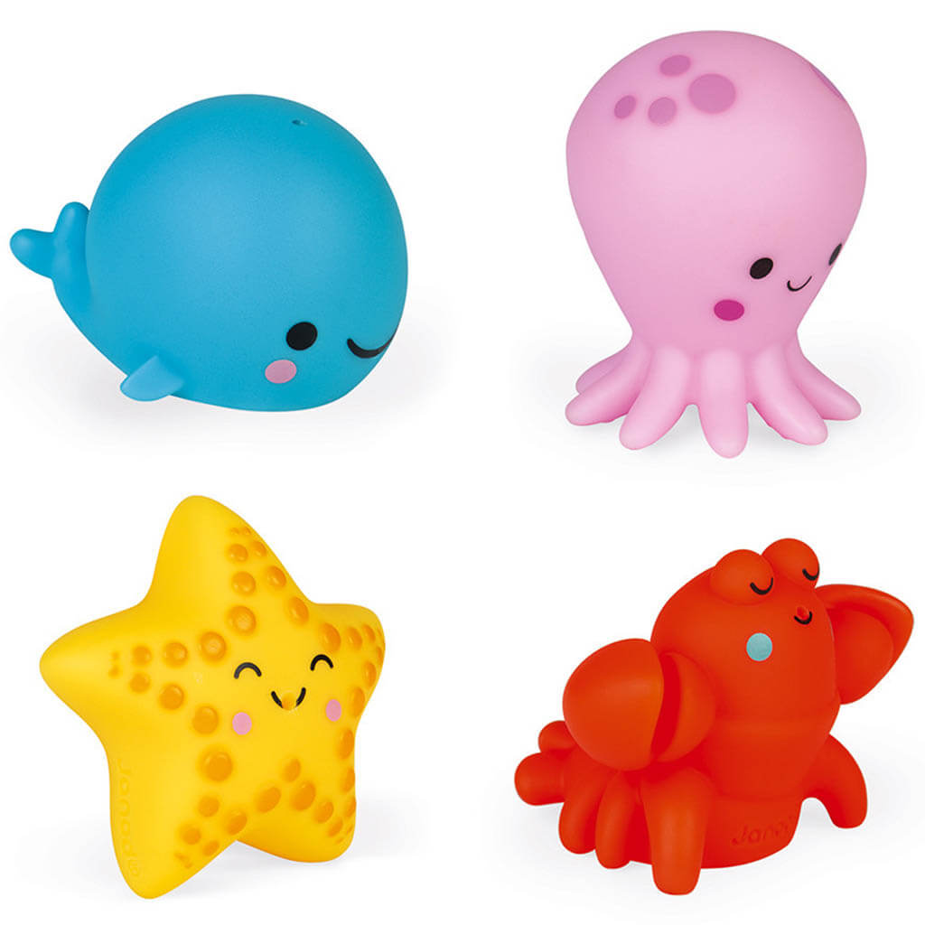 4 Sea Animals Squirters