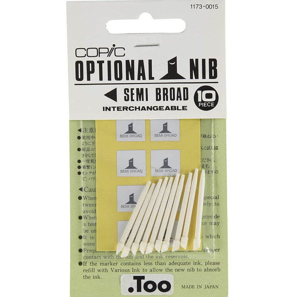 Semi Broad Nib 10Pcs