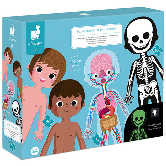 Human Body Educational Puzzle 100pcs