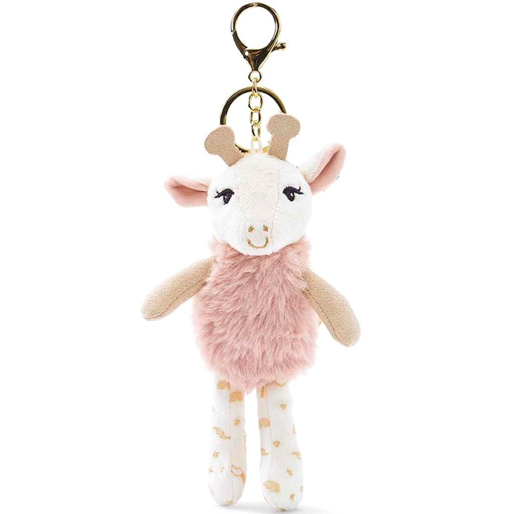 Zarafa Giraffe Plush Keychain