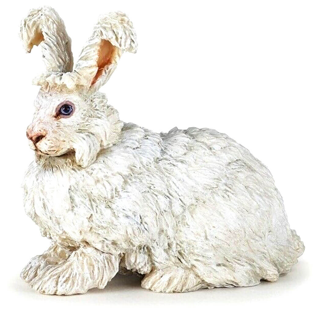 Angora Rabbit Figurine