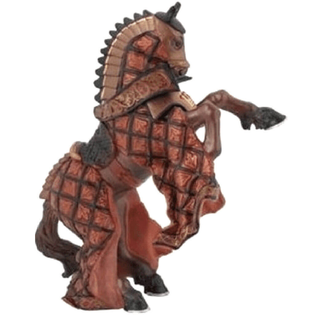 King Of Knights Horse Red Figurine