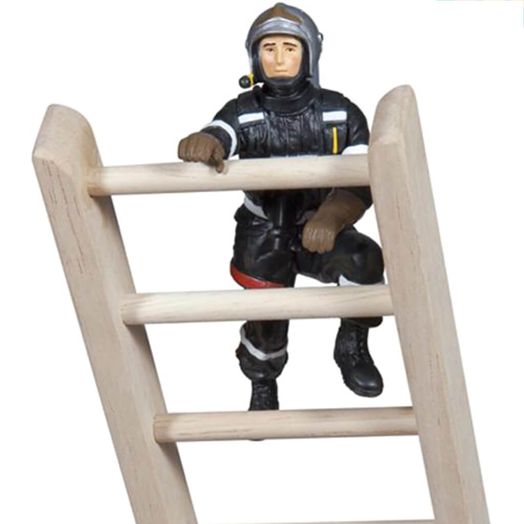 Climbing Fireman Figurine