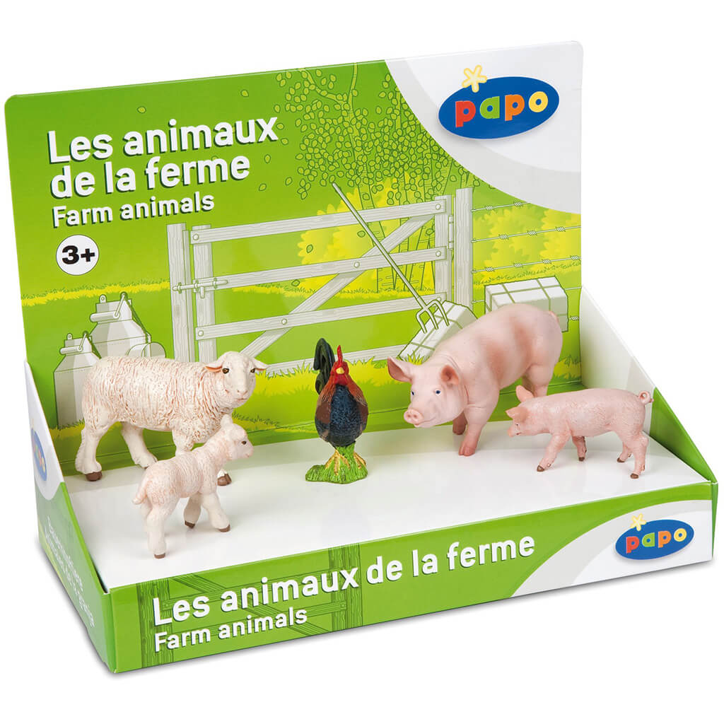 Display Box Farm Animals 1 (5 Fig.)