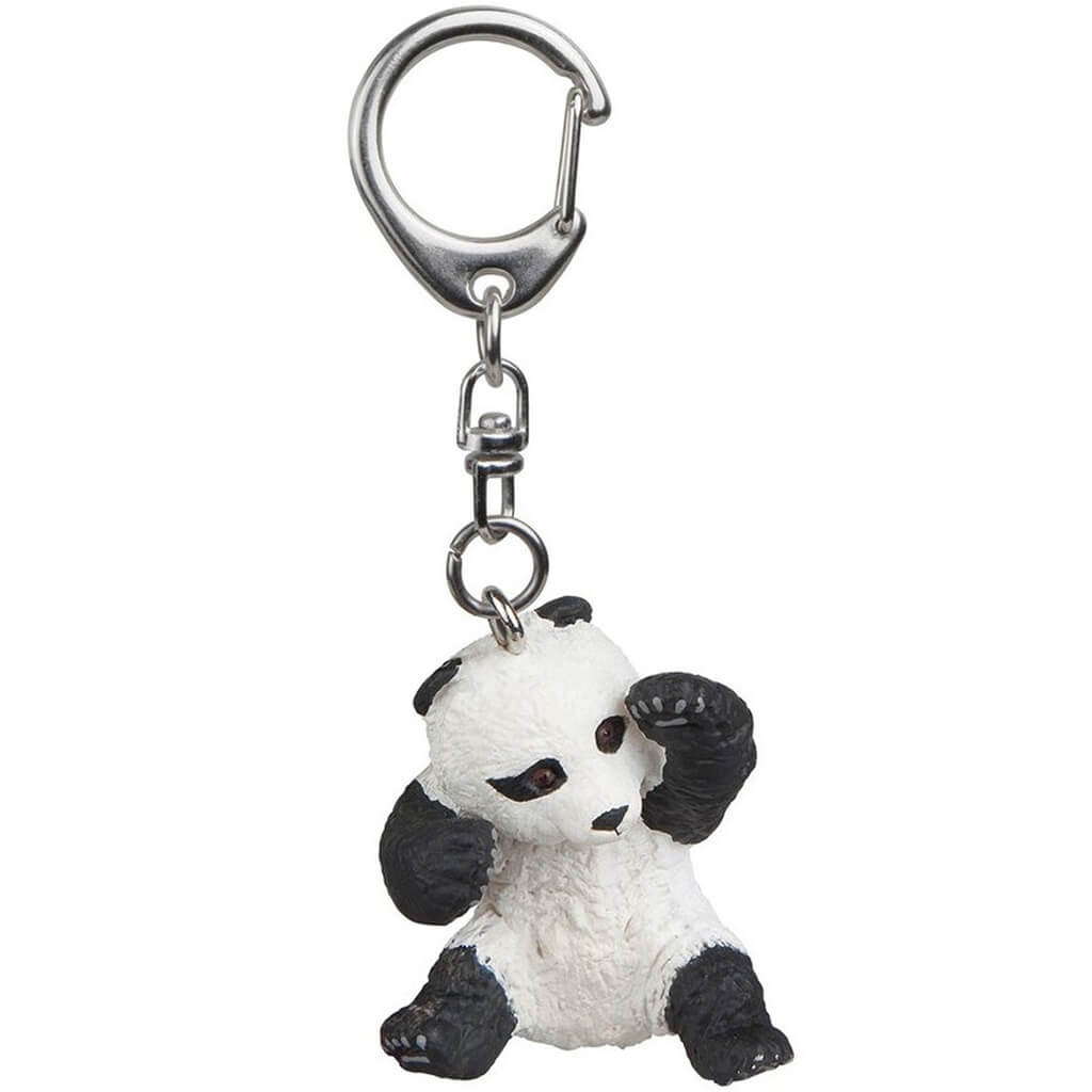 Key Chains Playing Baby Panda