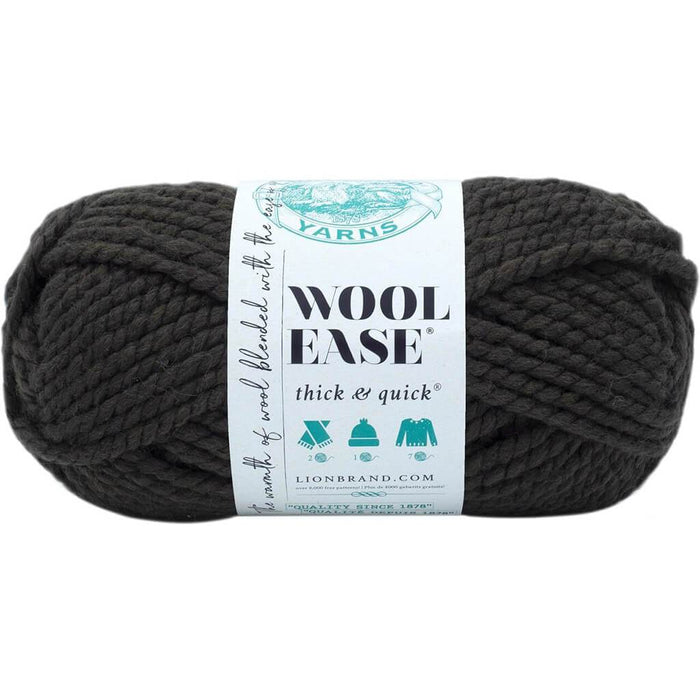 Wool-Ease Thick & Quick Yarn Black Walnut