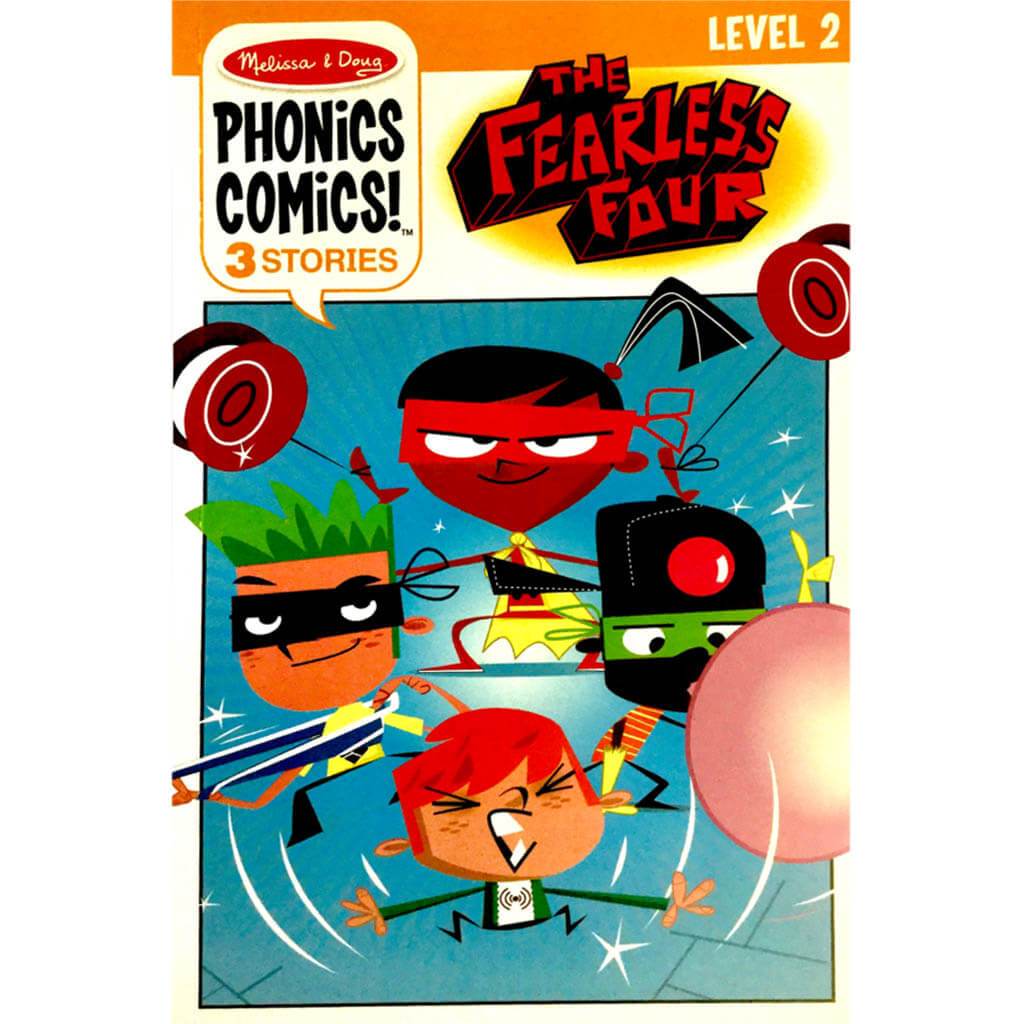 Phonics Comics The Fearless Four