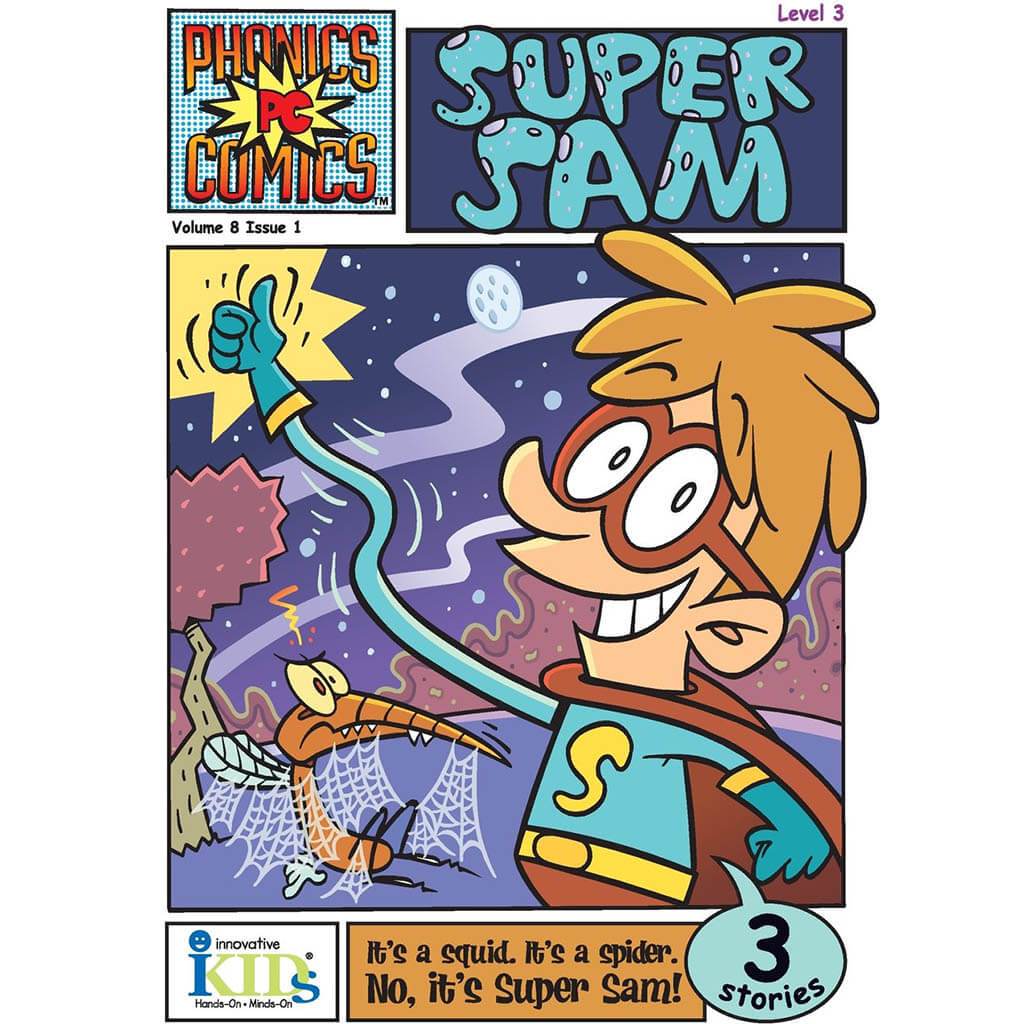 Phonics Comics Super Sam