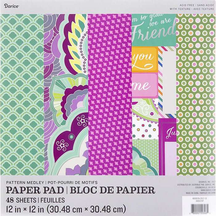 Scrapbook Album Hardcover Kraft Paper 40 Sheets Blank Brown 12in x 12in