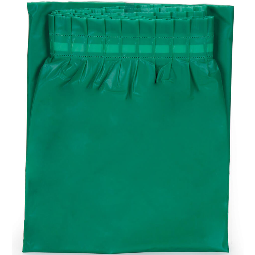 Plastic Table Skirt Emerald Green 29in