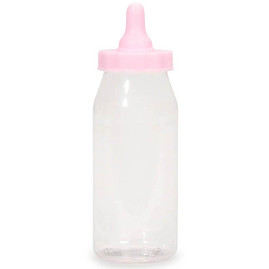 Baby Bottle Pink 12pc 5in