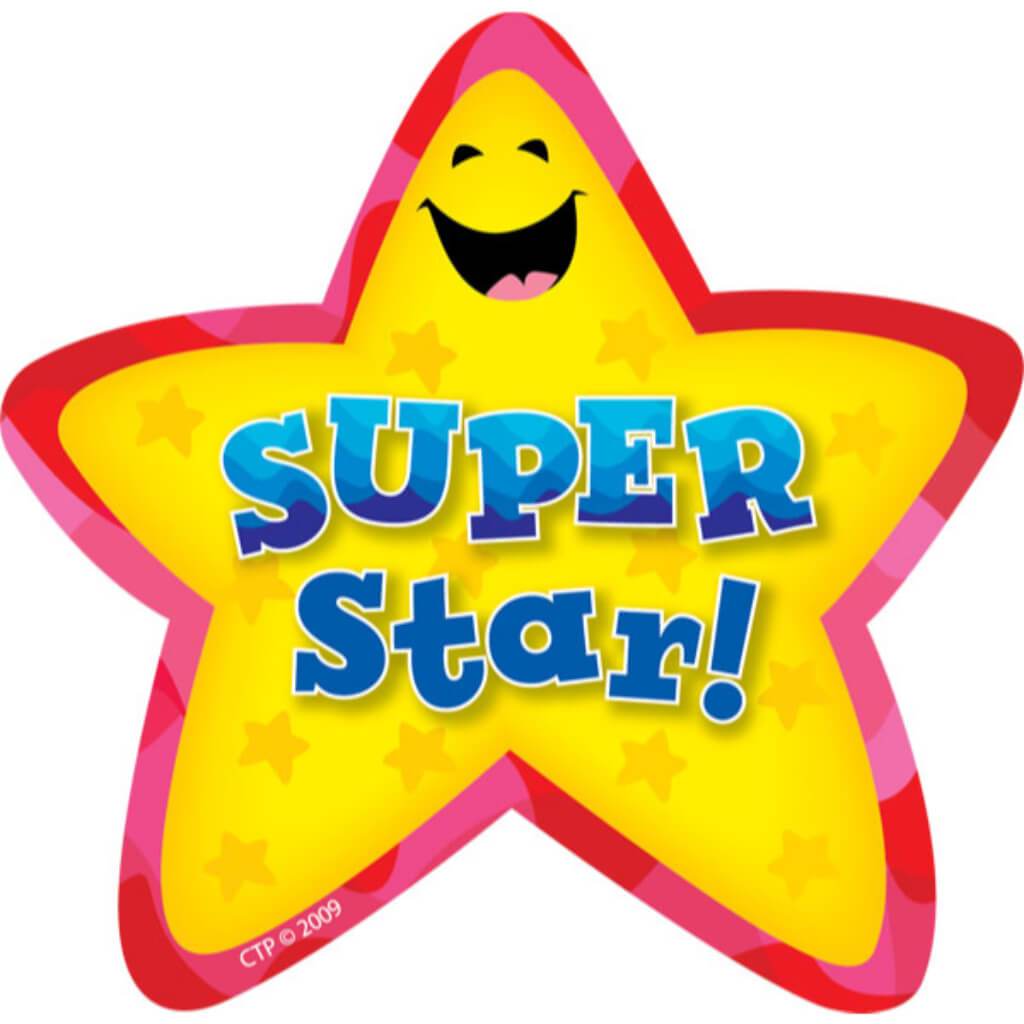 Super Star Star Badges