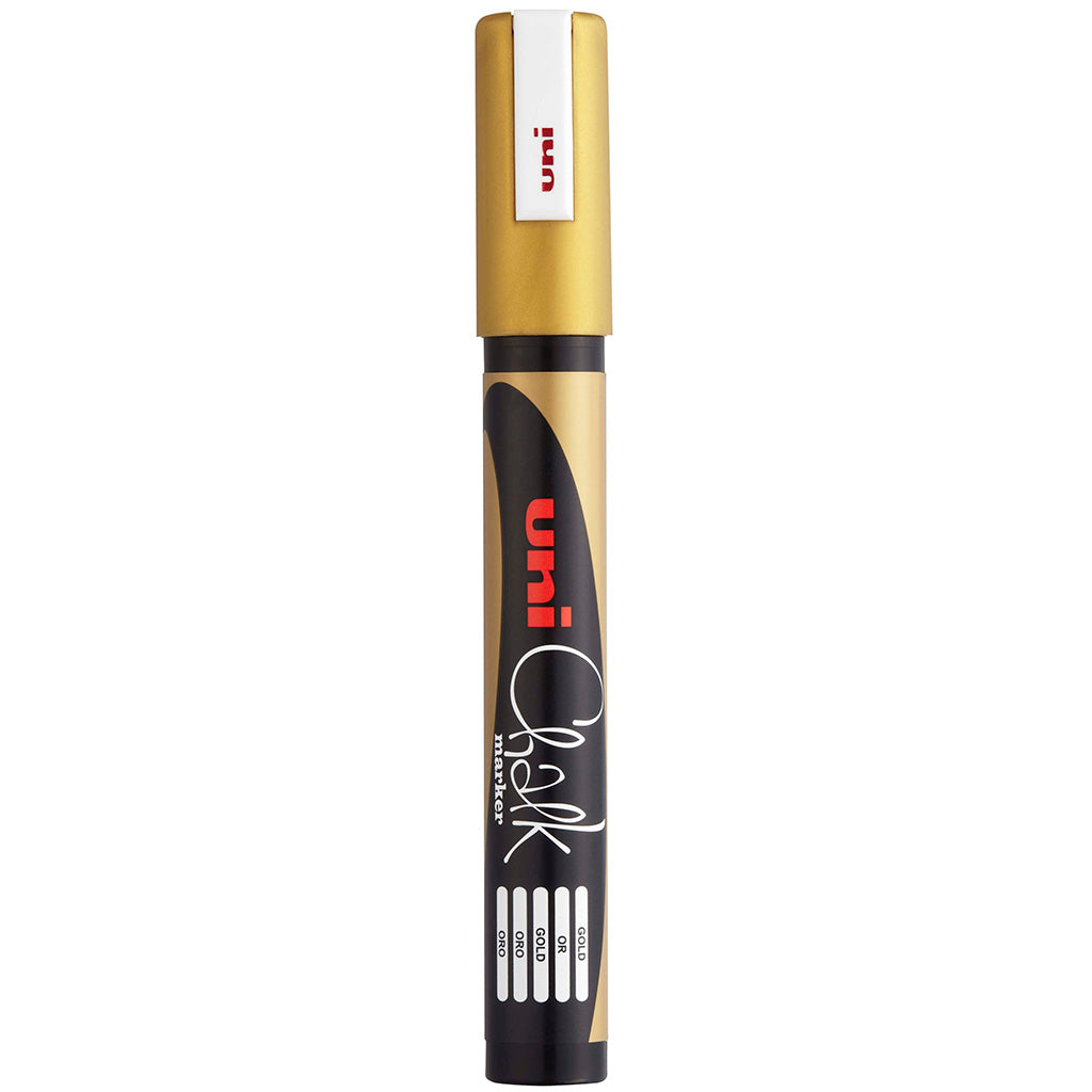 Uni-Ball Uni Chalk Marker Gold 5mm