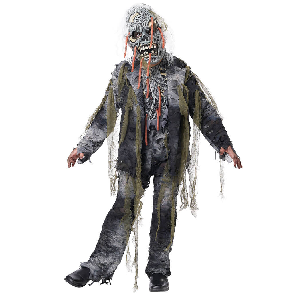 Worm Wishes From The Grave Child Costume Large