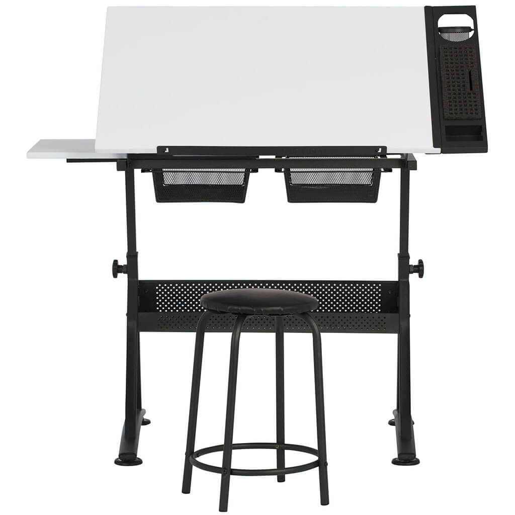 Studio Designs Modern Fusion Craft Center With 24&quot; Tray and Stool