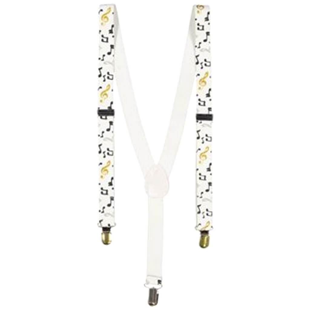 Musical Note Suspenders