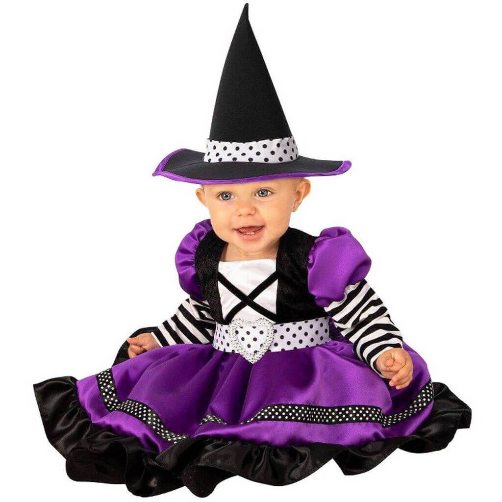 Purple and Black Witch Costume