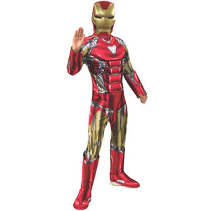 Iron Man Deluxe Boys Child Costume Small