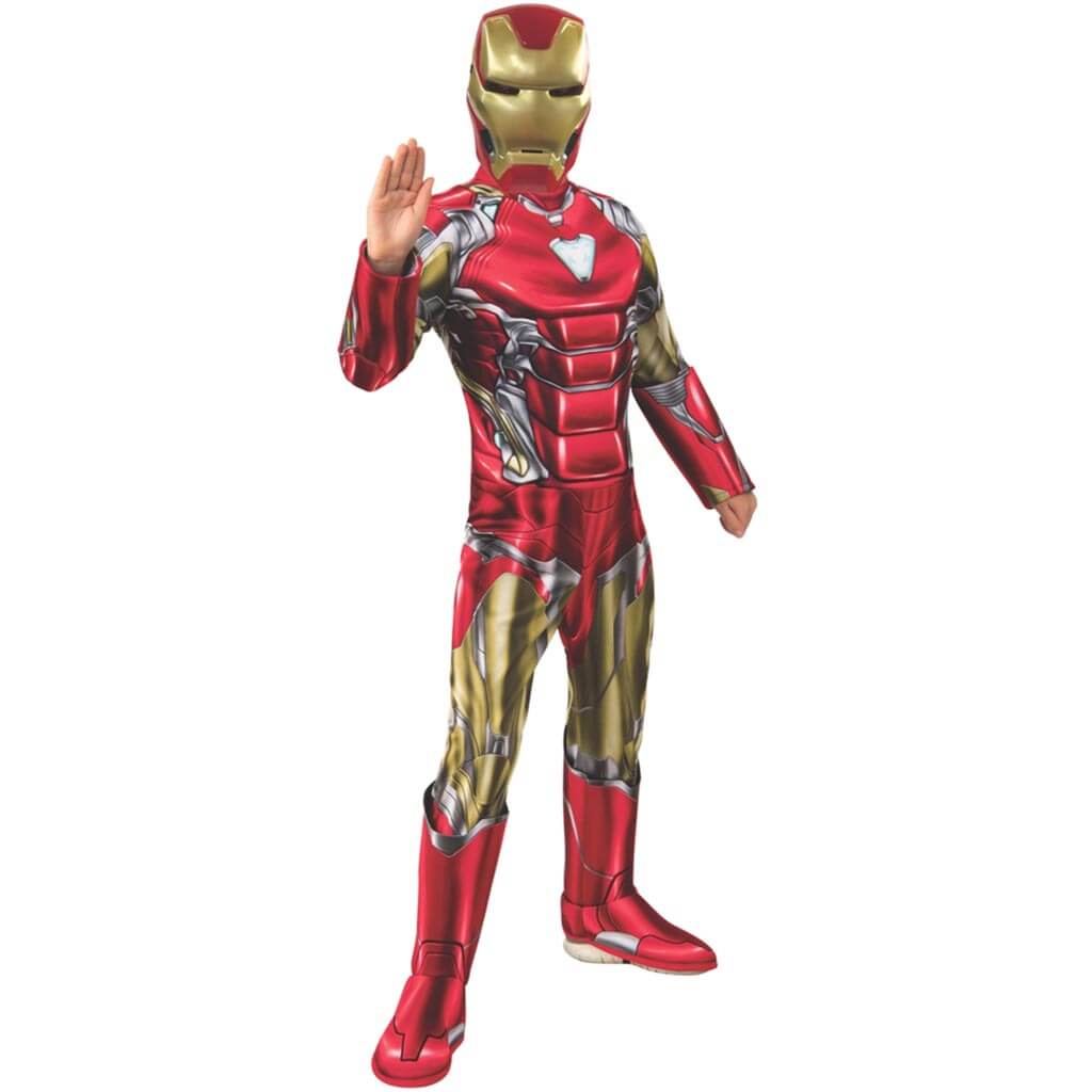 Iron Man Deluxe Boys Child Costume Small