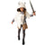 She Warrior Child Costume Large