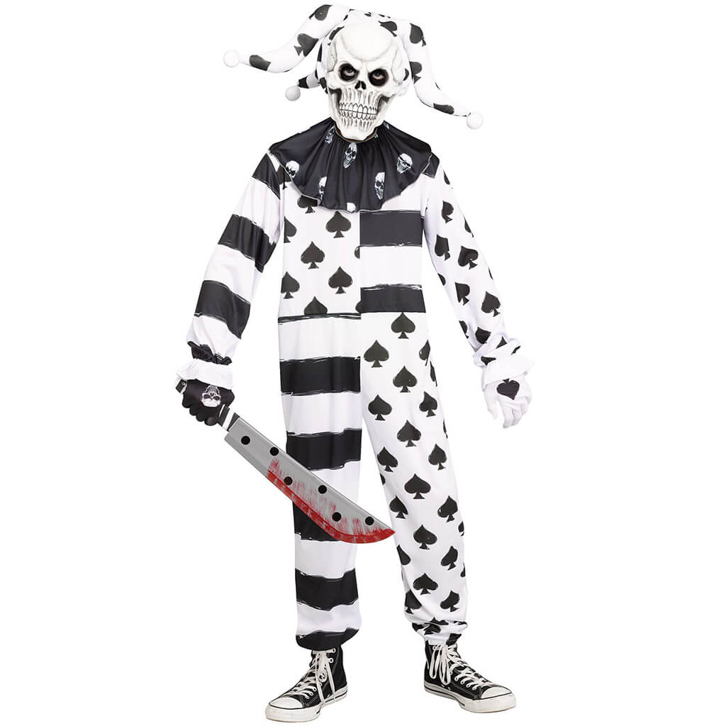 Demonic Jester Clown Costume