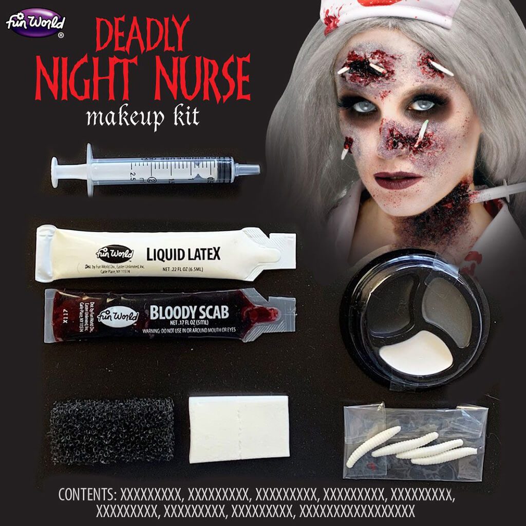 Deadly Night Nurse Makeup Kit