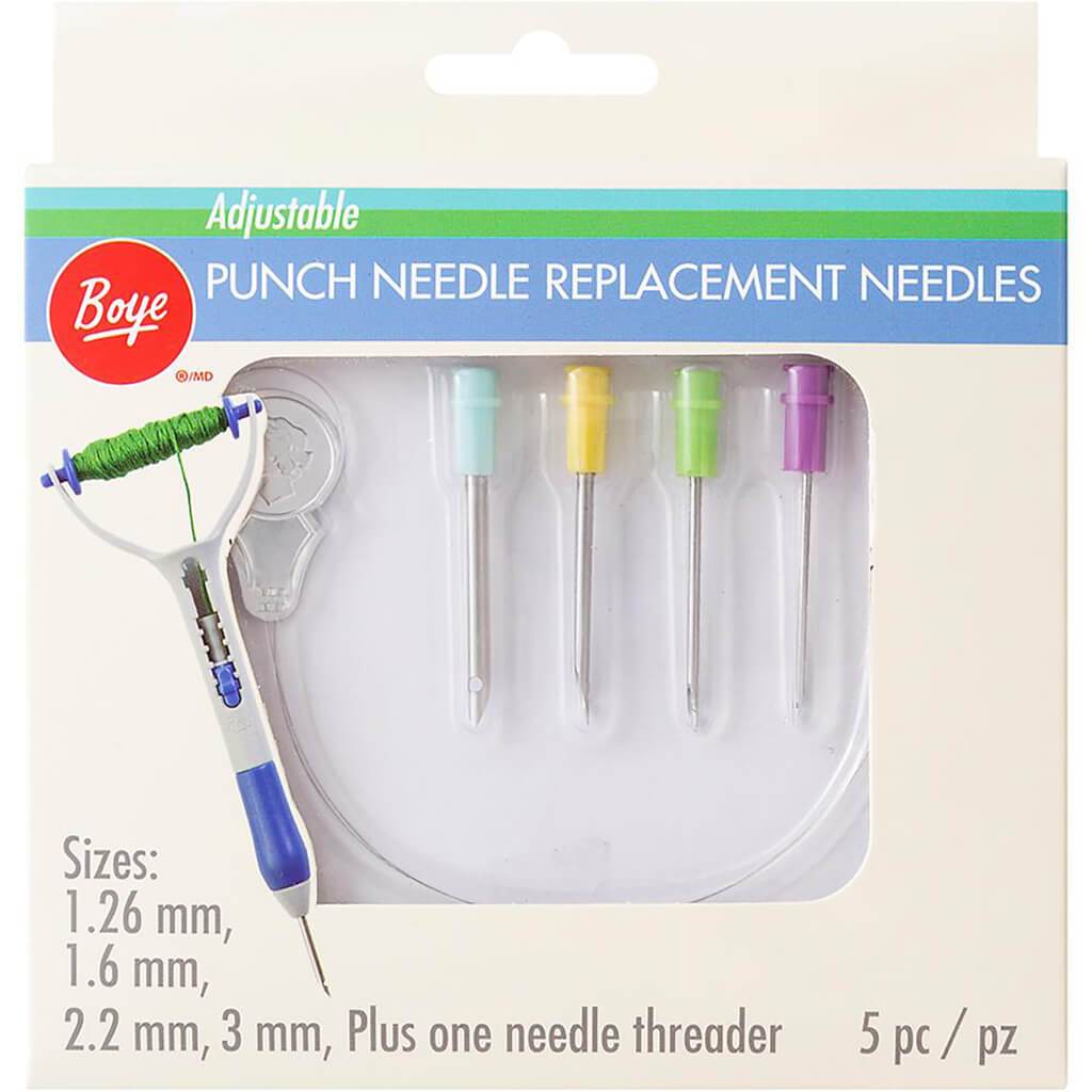 Punch Needle Replacement Set of 4