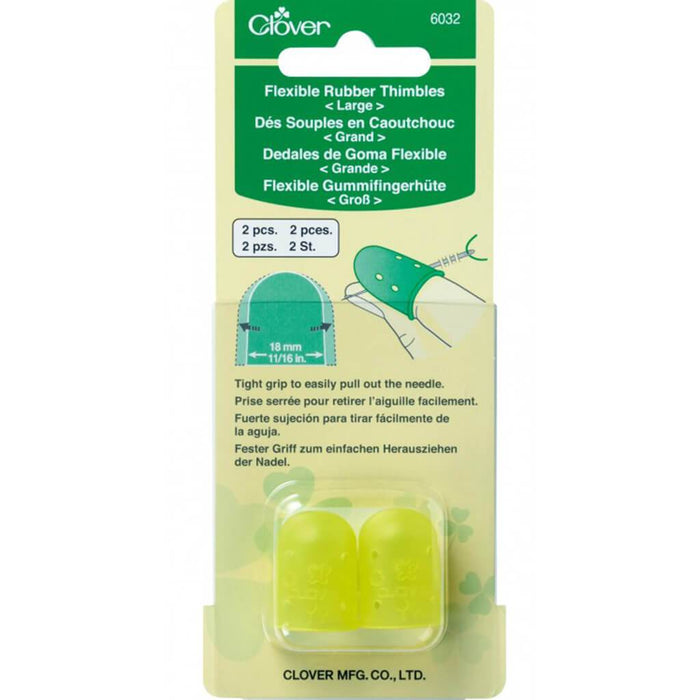Flexible Rubber Thimble Large