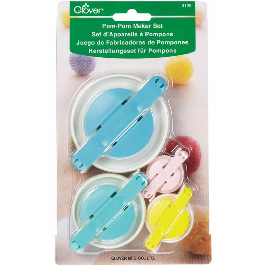 Pom-Pom Maker Set 4pkg