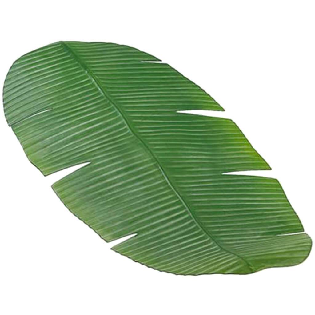 Banana Leaf Table Runner Green 30inW x 16inL