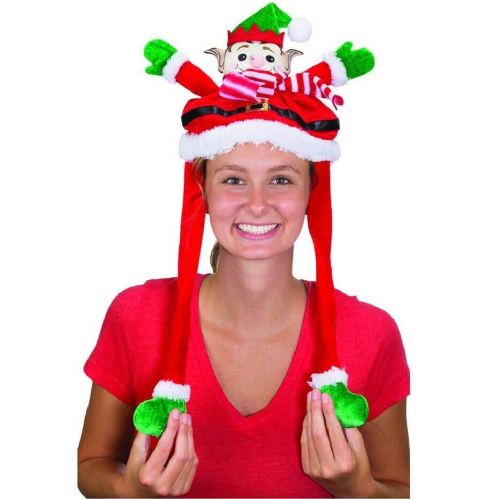 Flapping Waving Elf Headband